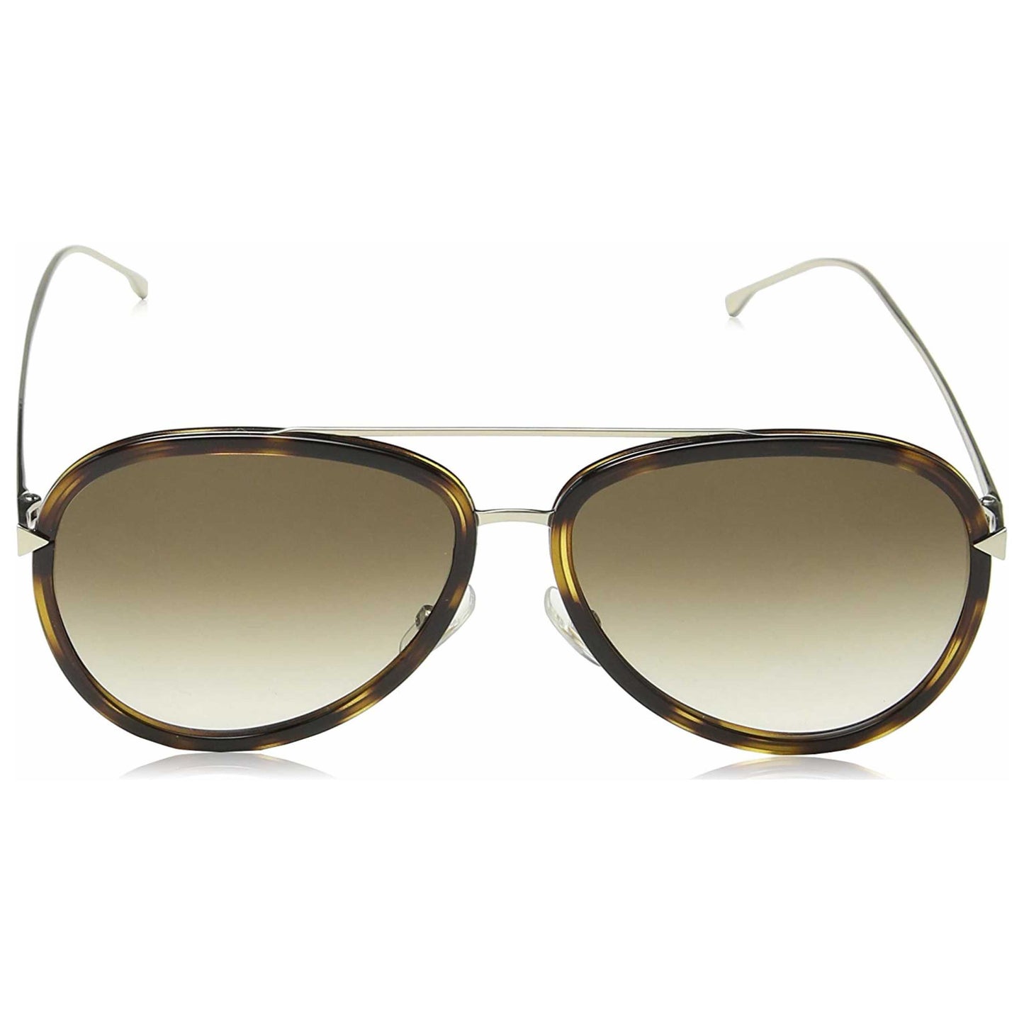 Back view of Fendi Fashion Women's Sunglasses FF-0155-S-57-0V4Z