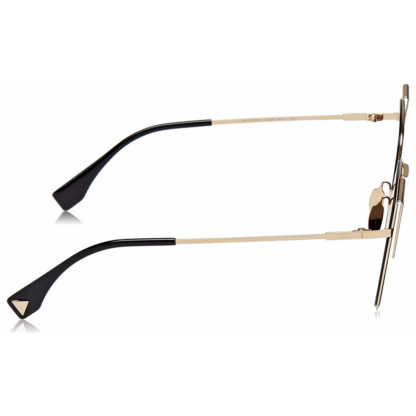 Fendi Fashion Unisex Sunglasses FF-0191-S-55-0000 - Image #2