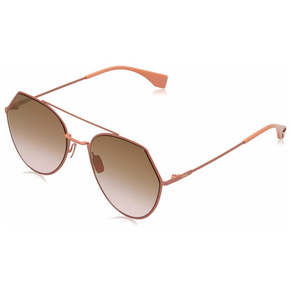 Front view of Fendi Fashion Unisex Sunglasses FF-0194-S-55-0733