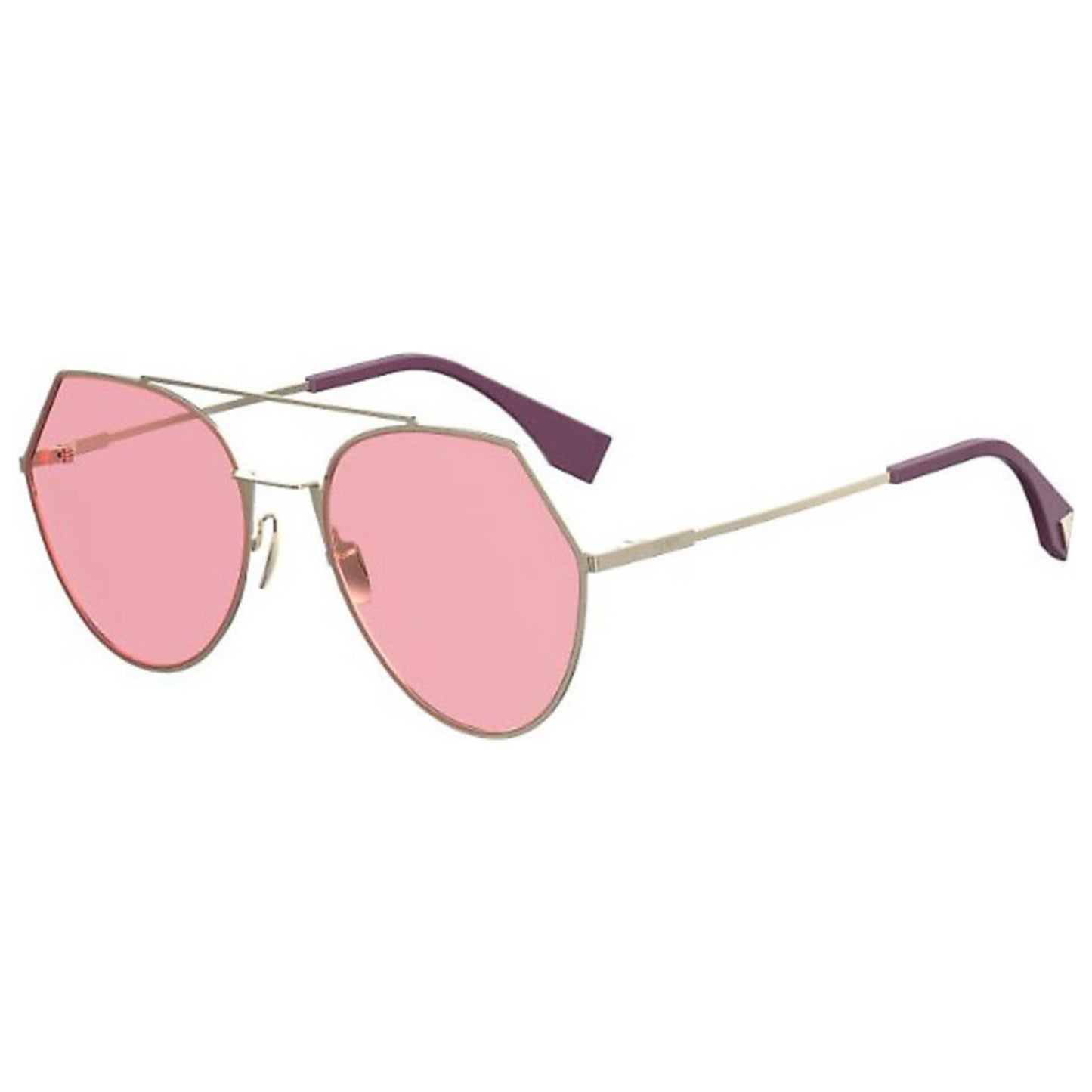 Front view of Fendi Fashion Unisex Sunglasses FF-0194-S-EYR-55U1
