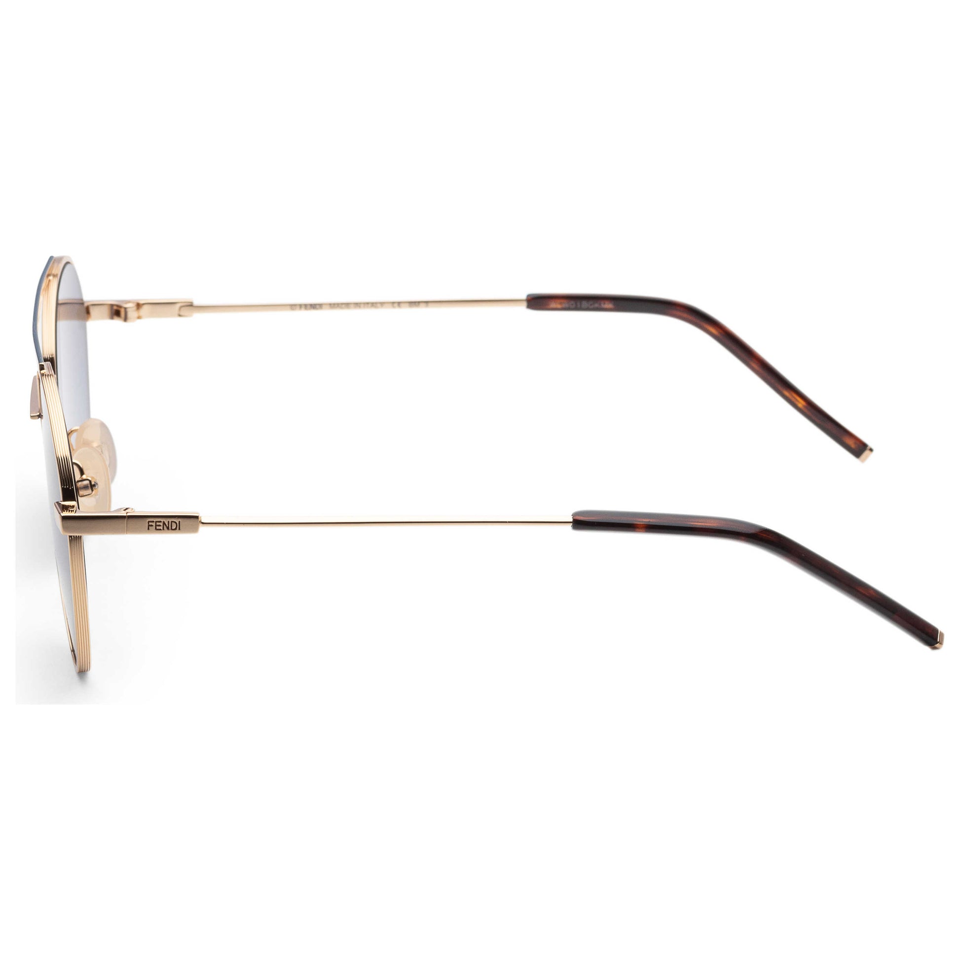 Left view of Fendi Fashion Men's Sunglasses FF-0221S-0000-52