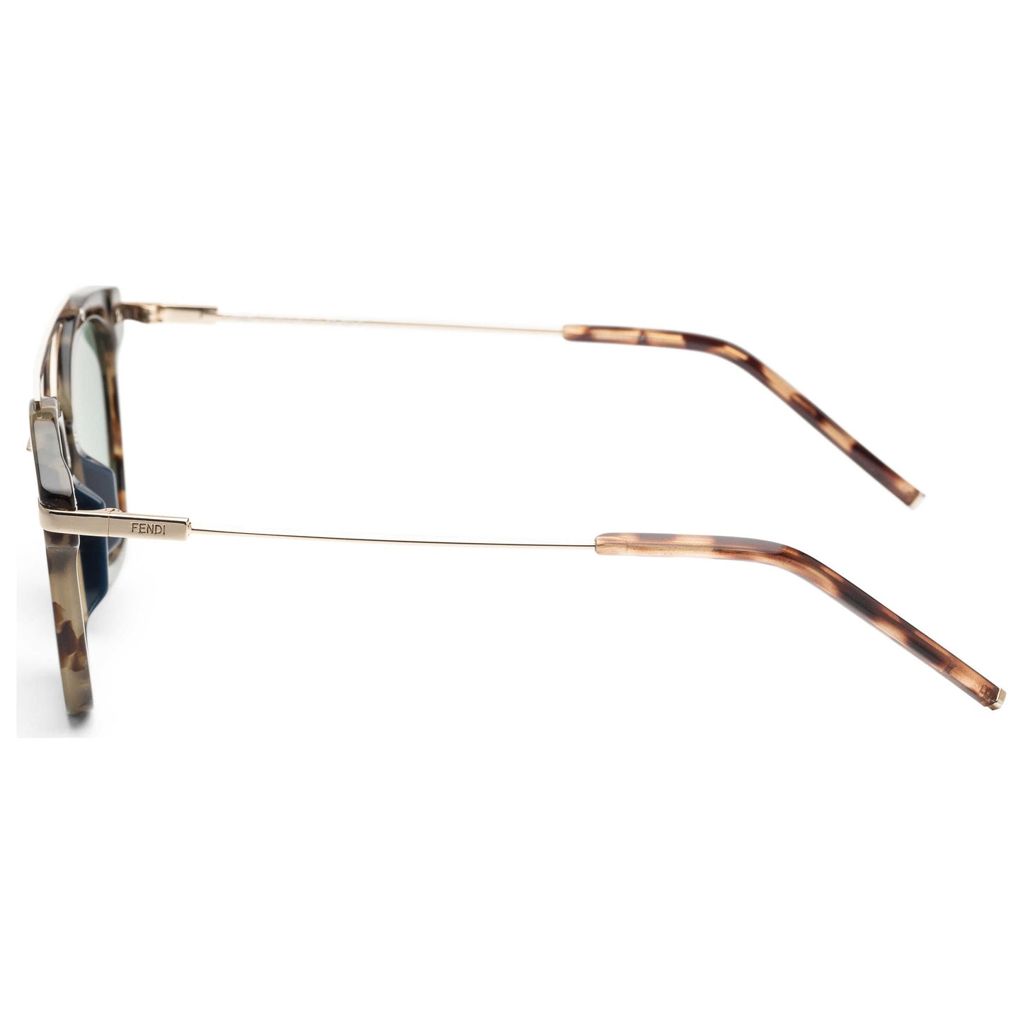 Left view of Fendi Fashion Men's Sunglasses FF-0224-S-02IK-48