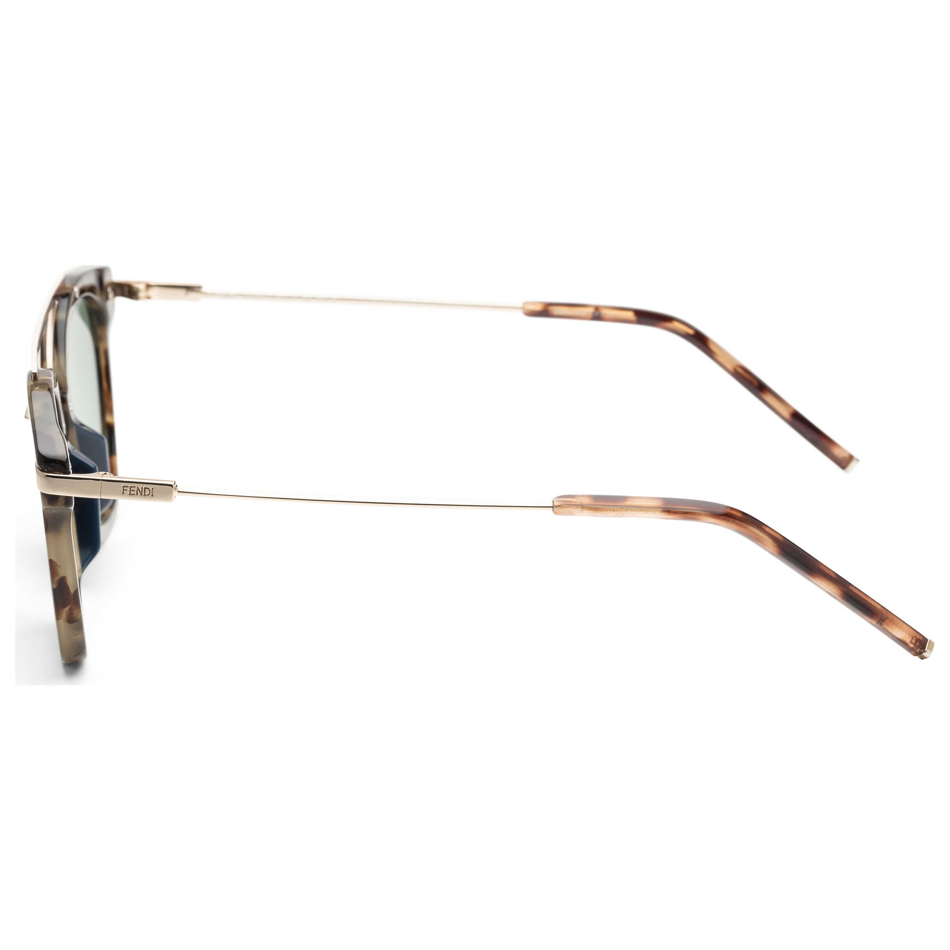 Left view of Fendi Fashion Men's Sunglasses FF-0224-S-02IK-48