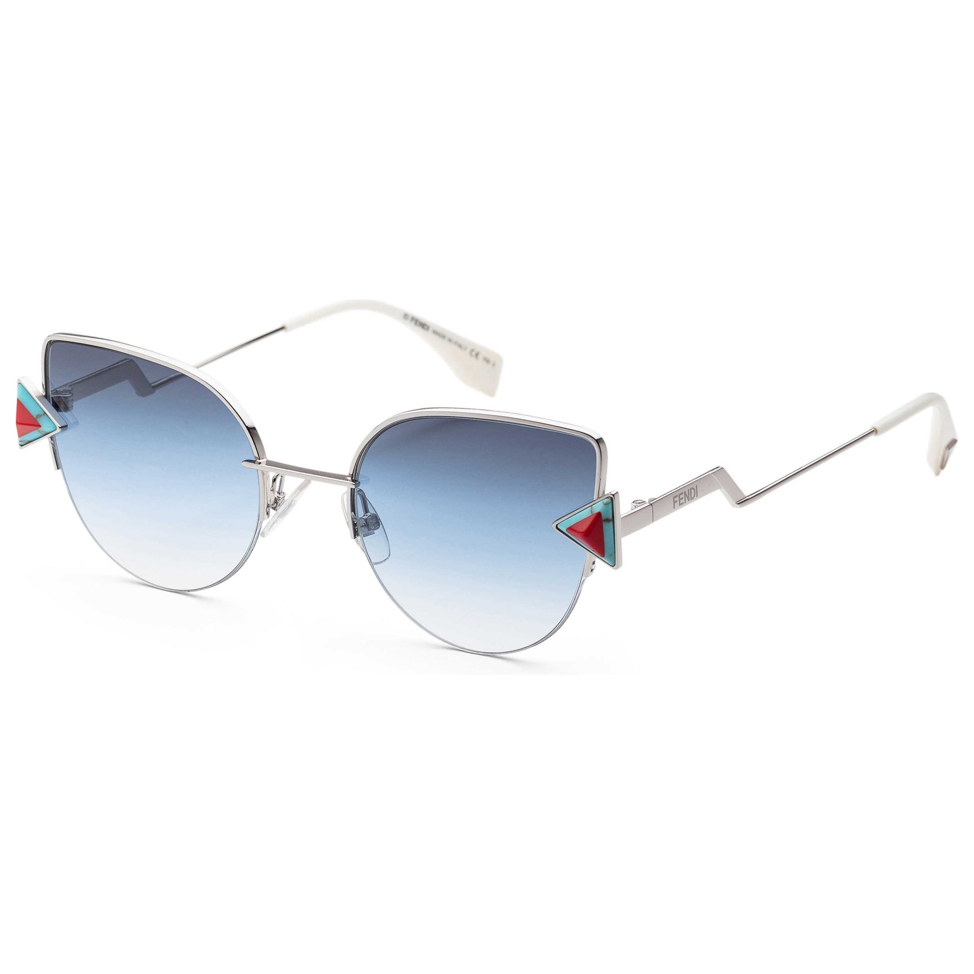 Front view of Fendi Fashion Women's Sunglasses FF-0242-S-0SCB-52-21