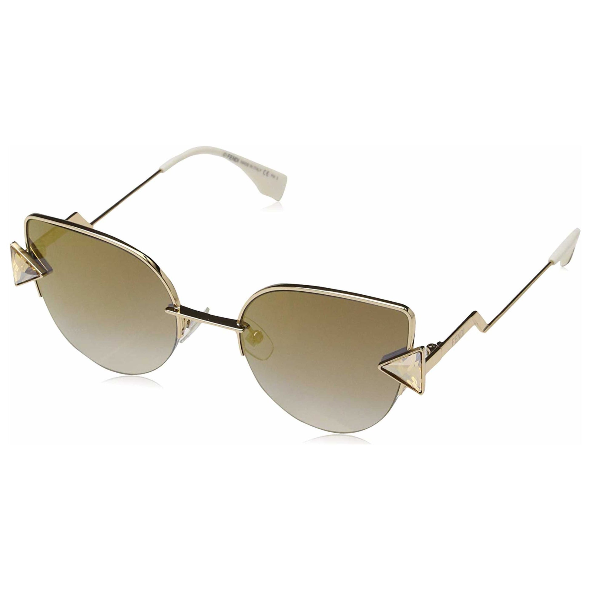 Front view of Fendi Fashion Unisex Sunglasses FF-0242-S-52-0000
