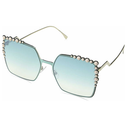 Front view of Fendi Fashion Unisex Sunglasses FF-0259-S-60-01ED