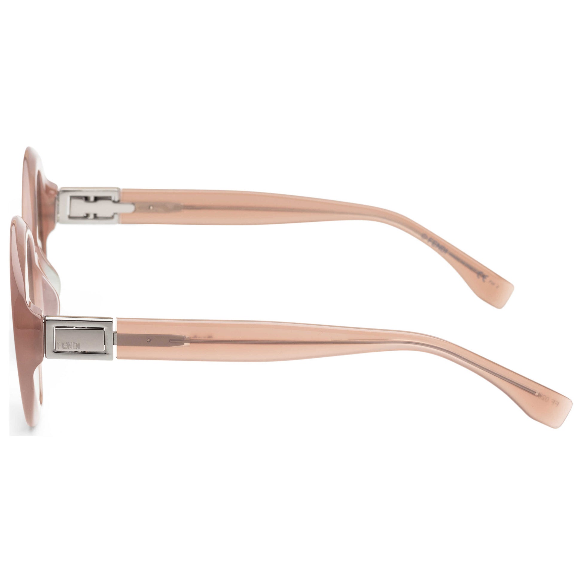 Left view of Fendi Fashion Women's Sunglasses FF-0293-S-009Q-52