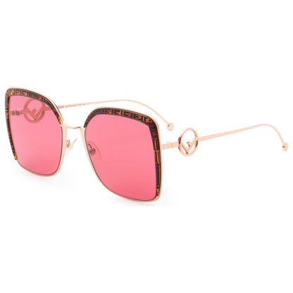 Front view of Fendi Fashion Women's Sunglasses FF-0294S-DDB-4S