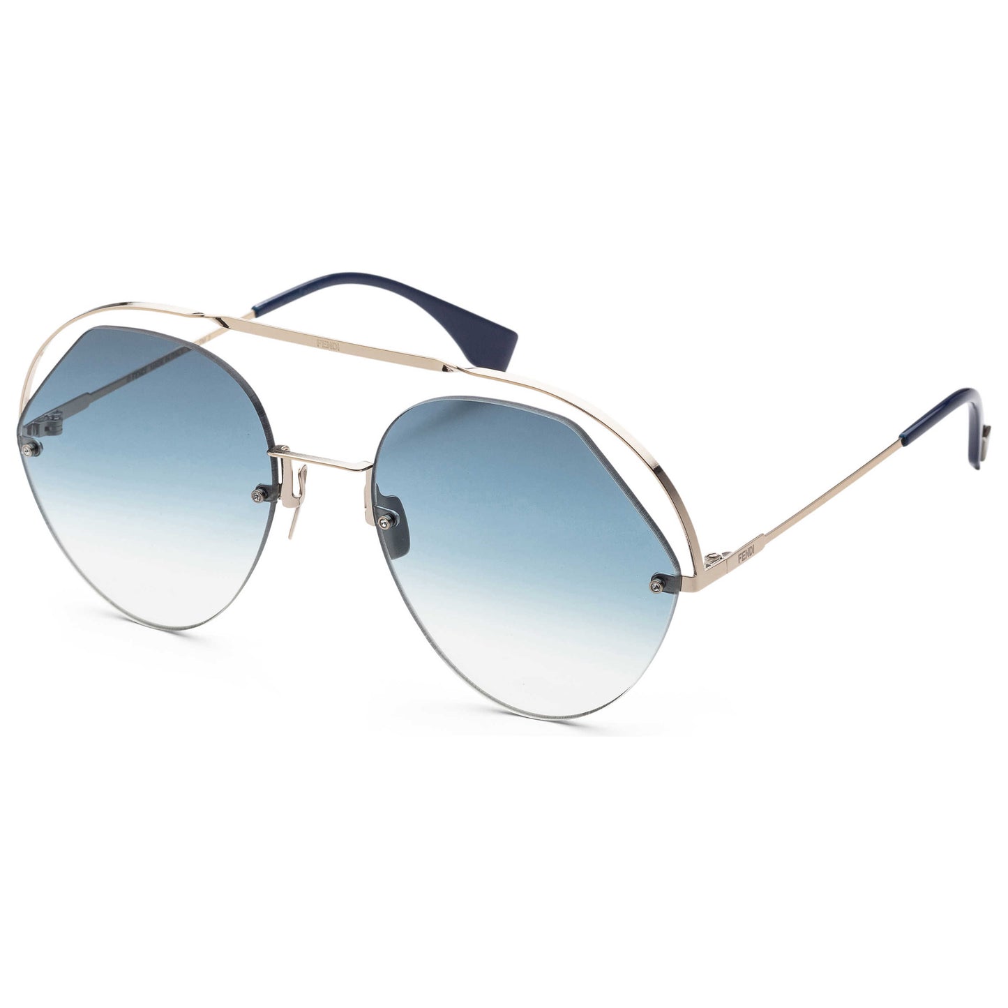 Front view of Fendi Fashion Women's Sunglasses FF-0326-S-0PJP-57-21