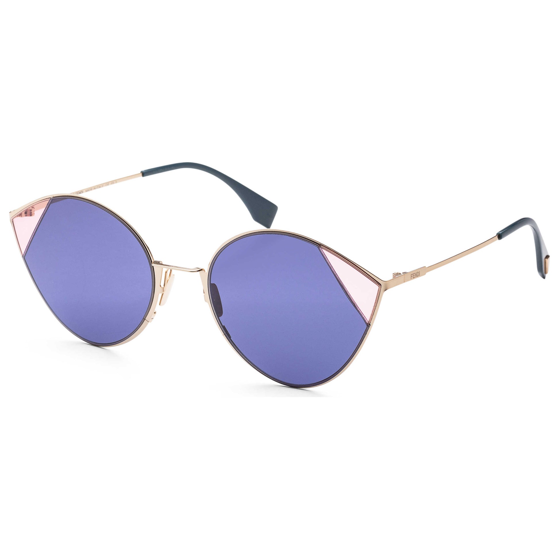 Front view of Fendi Fashion Women's Sunglasses FF-0341-S-0LKS-60-22