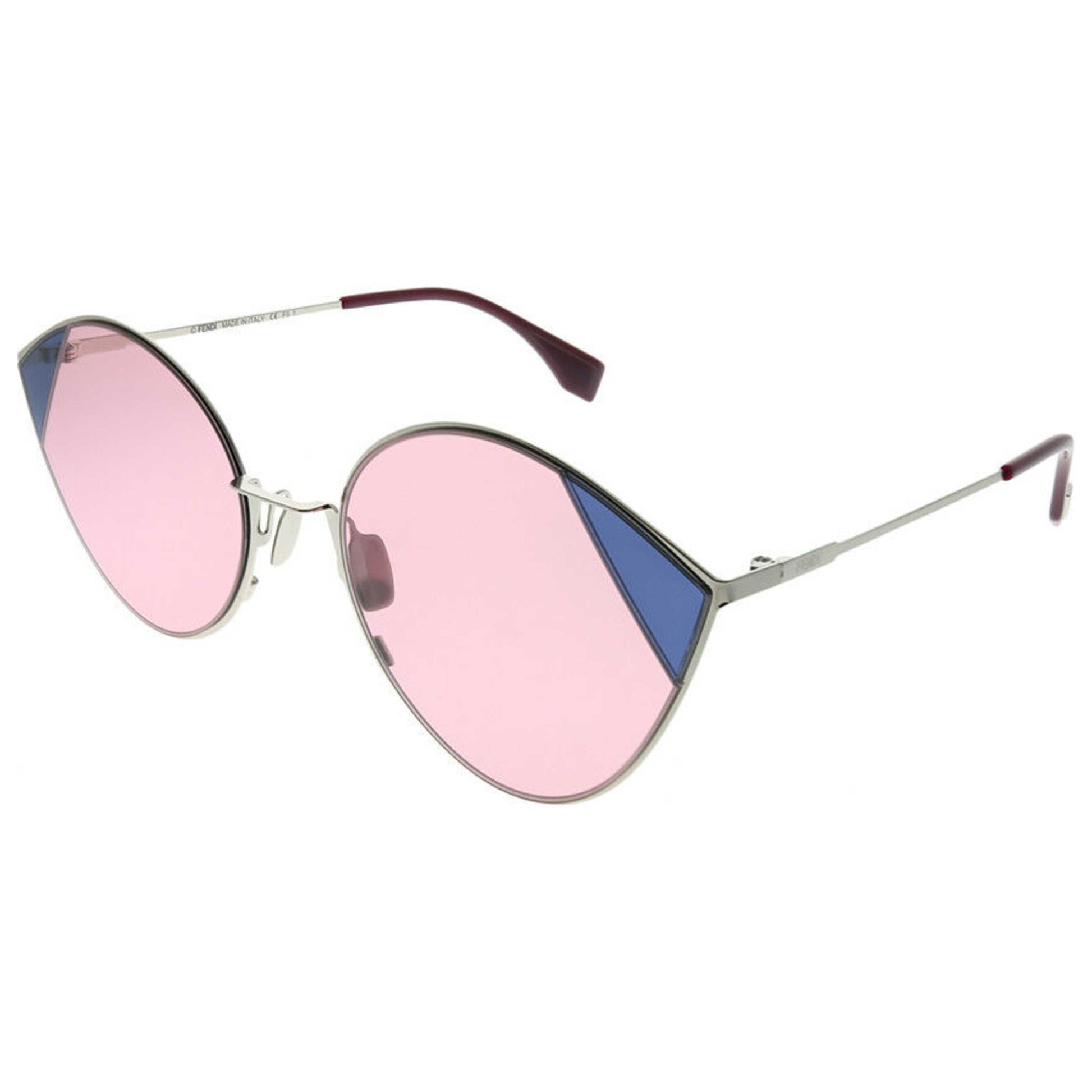 Front view of Fendi Fashion Women's Sunglasses FF-0341S-AVB-U1