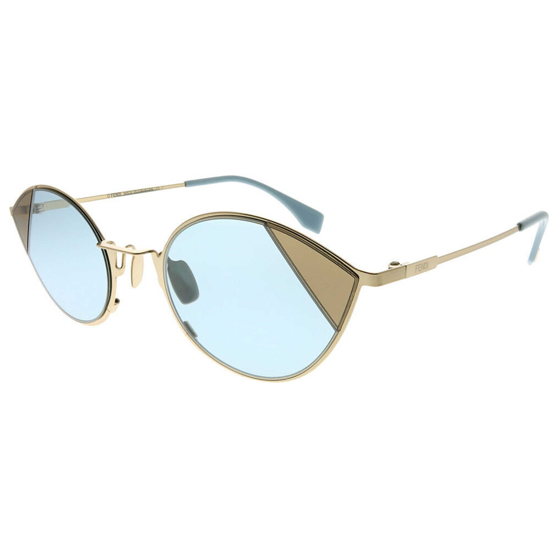 Front view of Fendi Fashion Women's Sunglasses FF-0342-S-0QWU-51-23