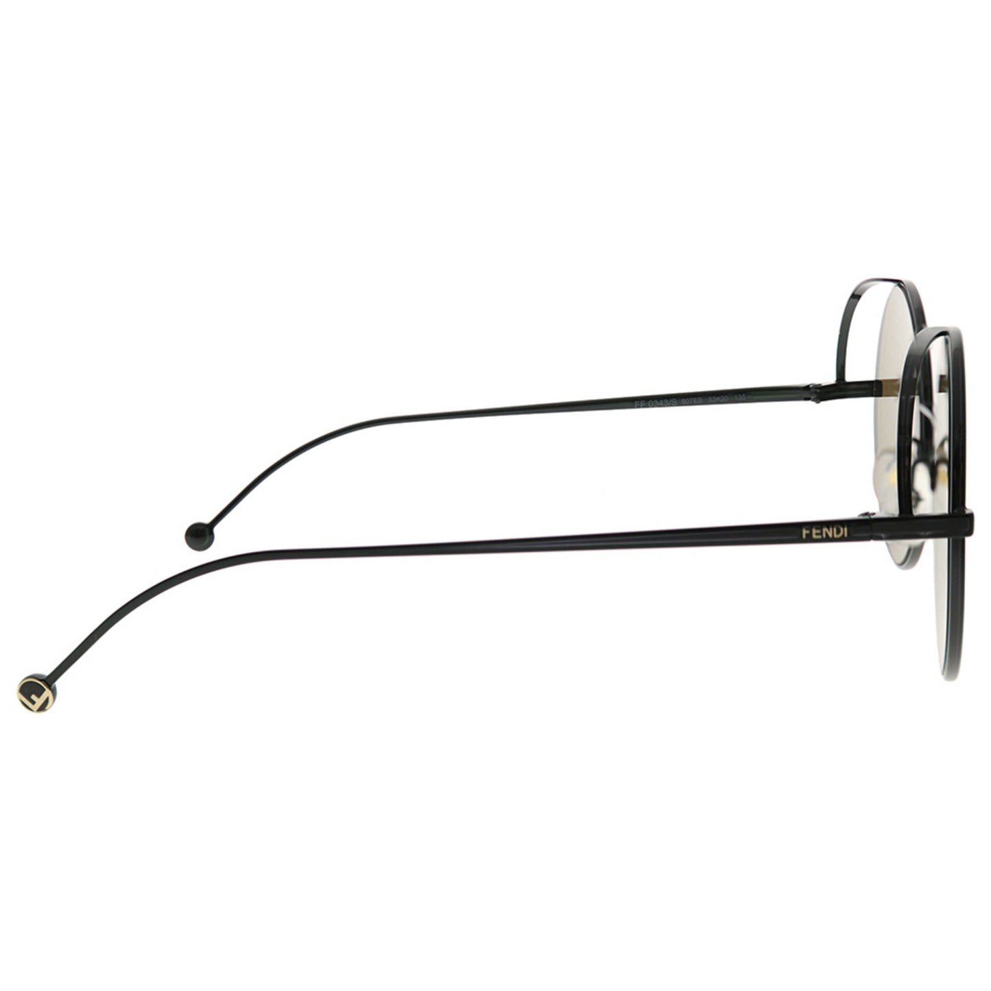 Fendi Fendirama Women's Sunglasses FF-0343-807-EB - Image #4