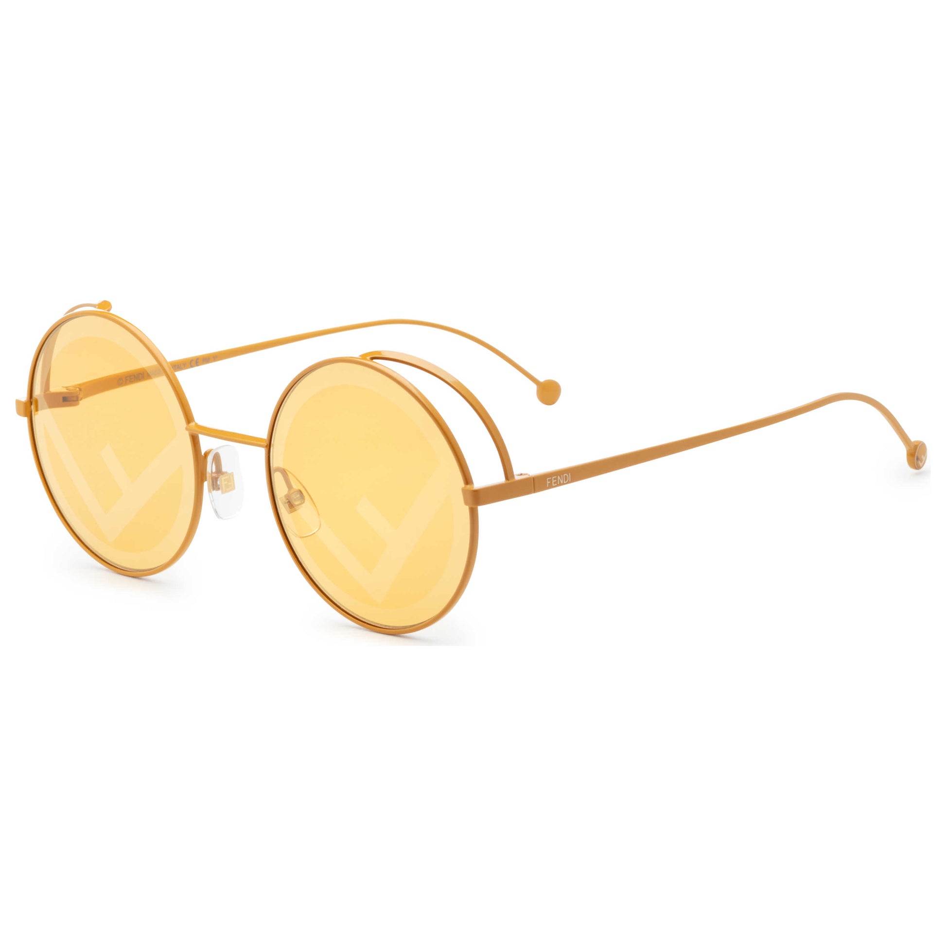 Front view of Fendi Fashion Women's Sunglasses FF-0343S-FMP-0M