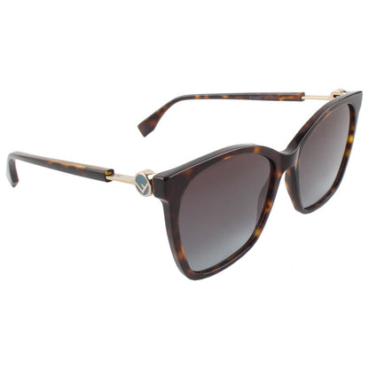 Front view of Fendi Fashion Women's Sunglasses FF-0344S-0086-57