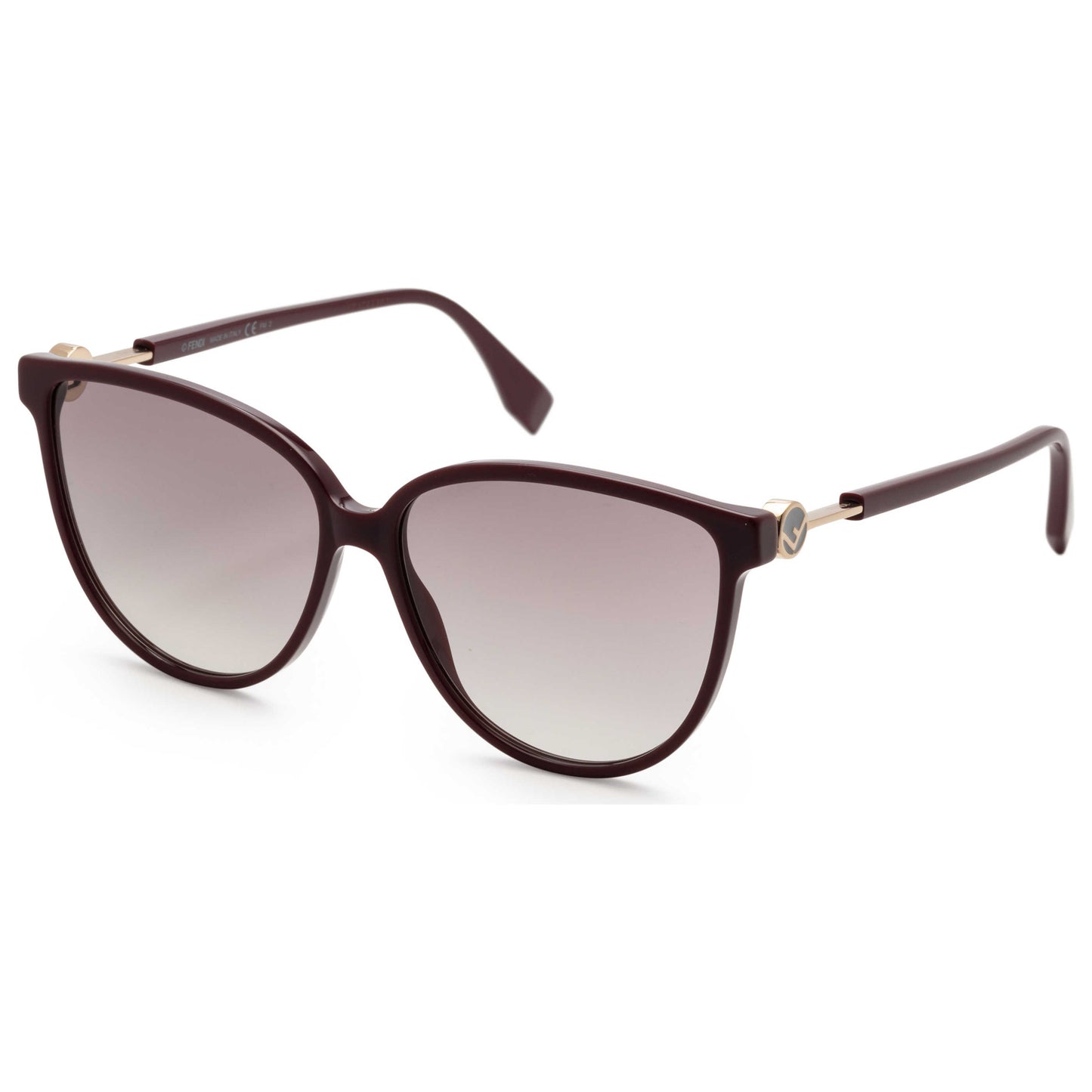 Front view of Fendi Fashion Women's Sunglasses FF-0345-S-00T7