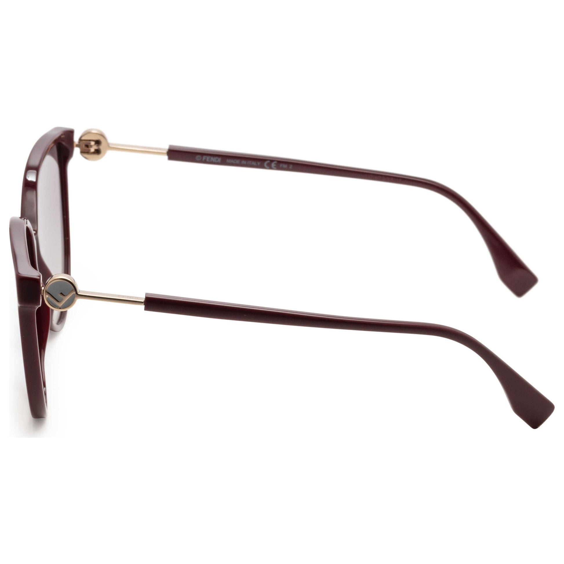 Left view of Fendi Fashion Women's Sunglasses FF-0345-S-00T7