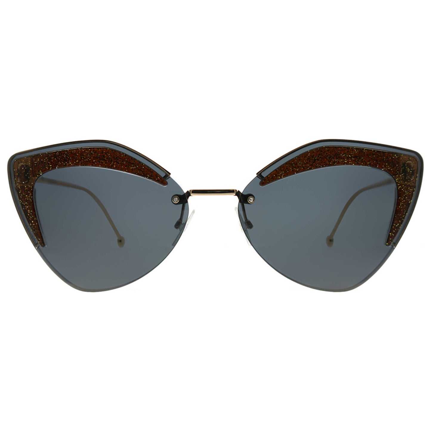 Back view of Fendi Fashion Women's Sunglasses FF-0355S-KB7-IR
