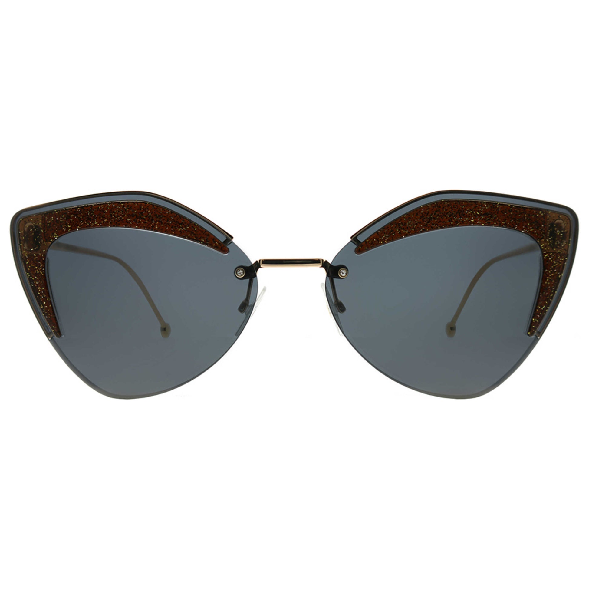 Back view of Fendi Fashion Women's Sunglasses FF-0355S-KB7-IR