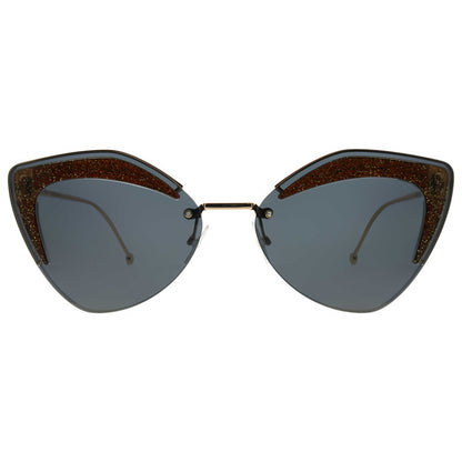Back view of Fendi Fashion Women's Sunglasses FF-0355S-KB7-IR