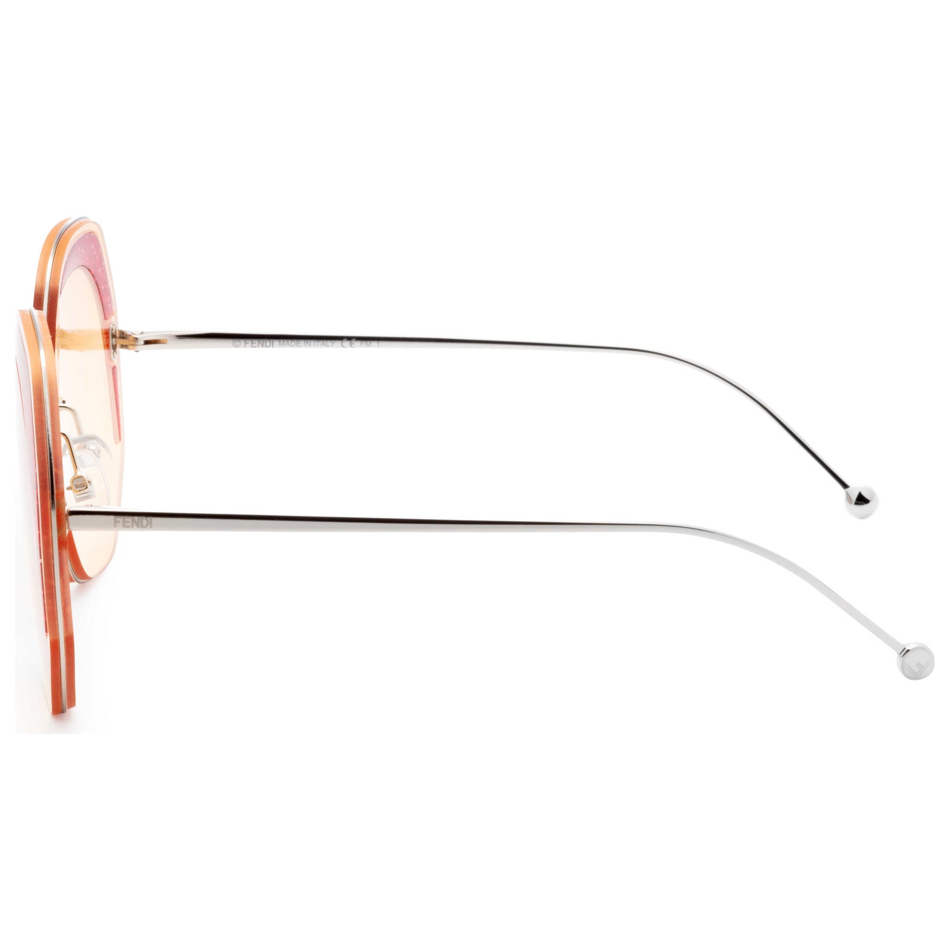 Back view of Fendi Fashion Women's Sunglasses FF-0358S-40G-W7