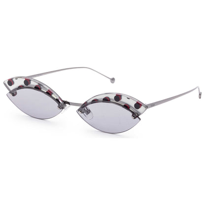 Front view of Fendi Fashion Women's Sunglasses FF-0370-S-0KB7-IR