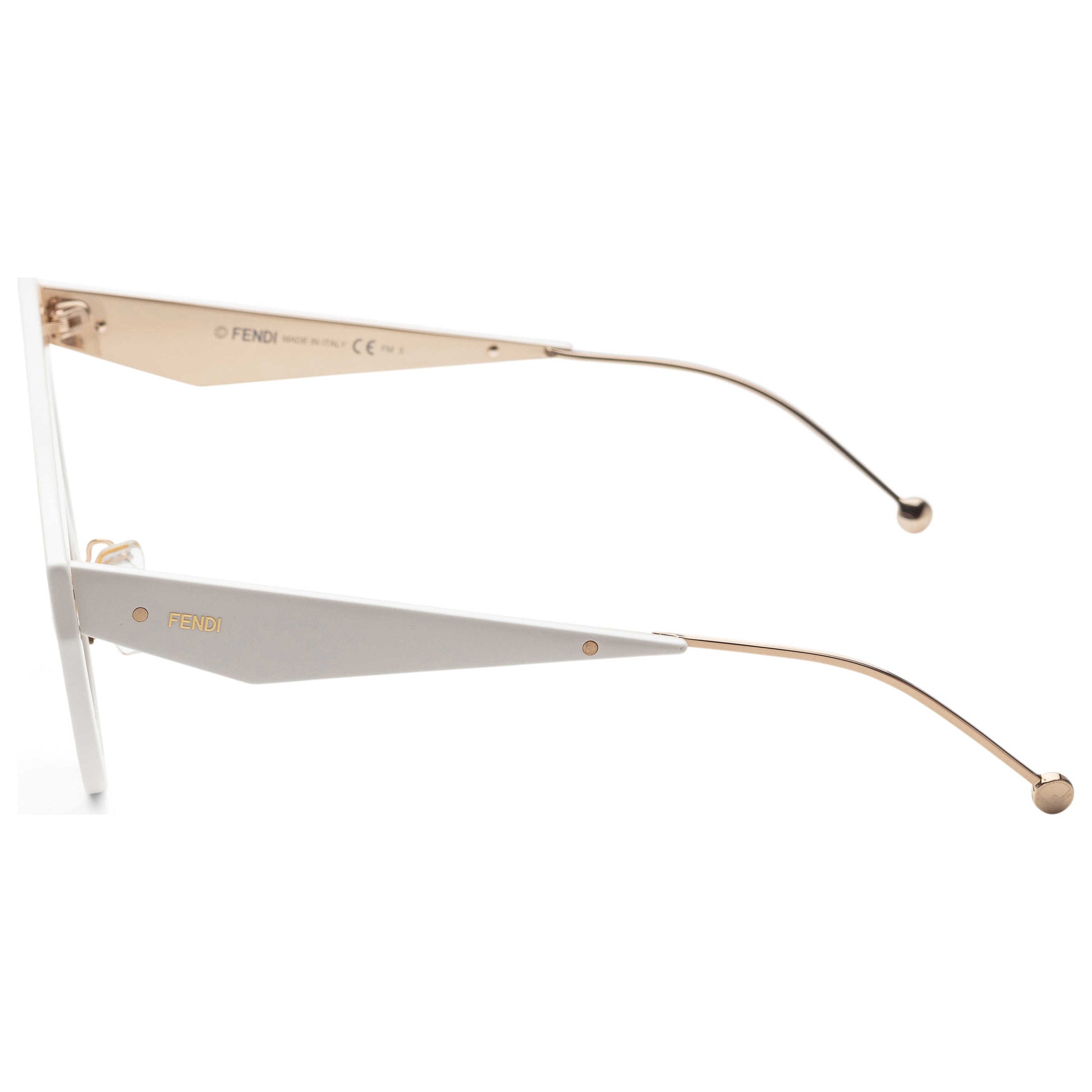 Left view of Fendi Fashion Women's Sunglasses FF-0371-S-0VK6-53-14