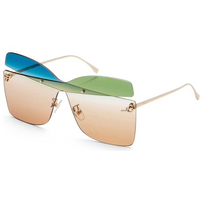 Front view of Fendi Fashion Women's Sunglasses FF-0399-S-0RNB-HA