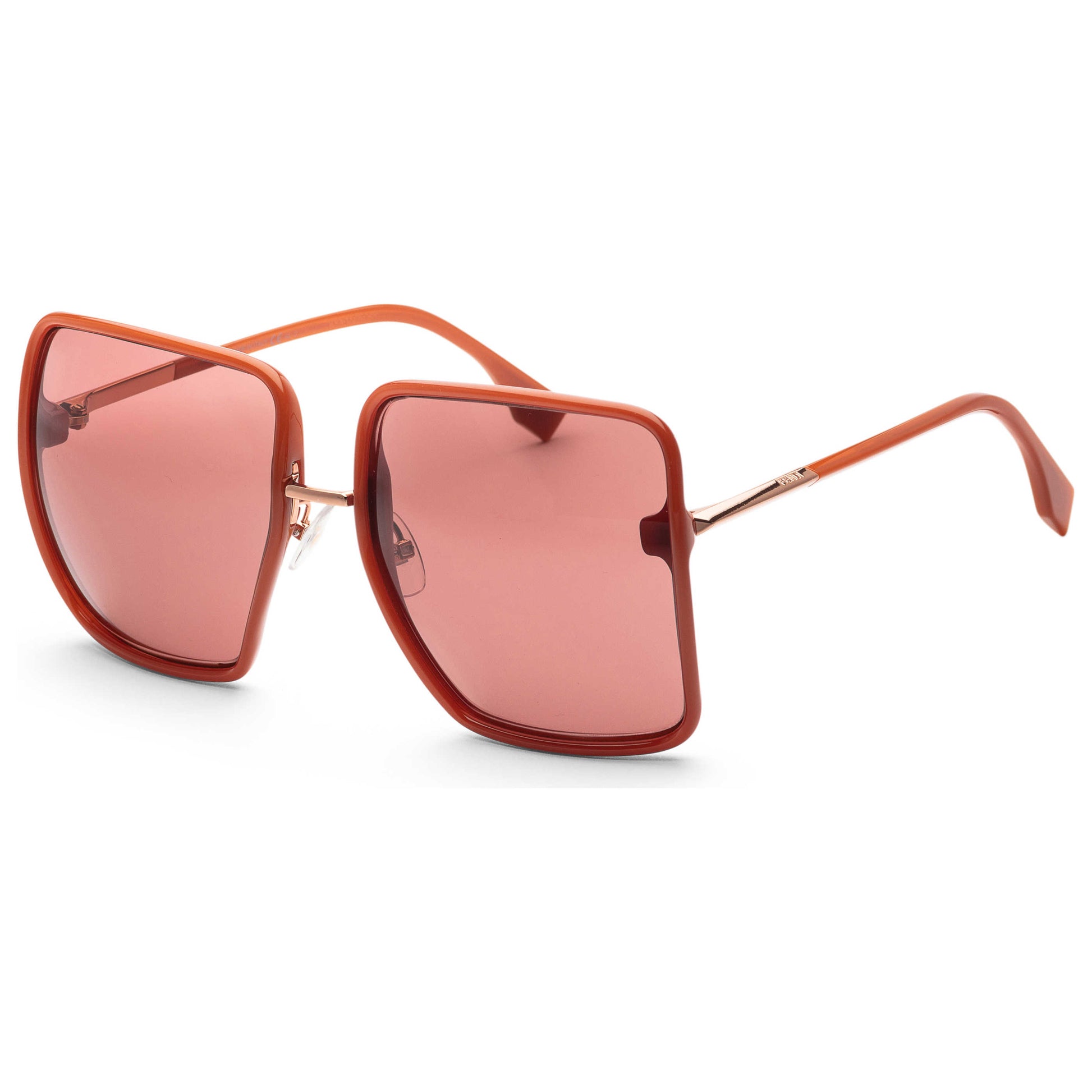 Front view of Fendi Fashion Women's Sunglasses FF-0402S-02LF-59-19