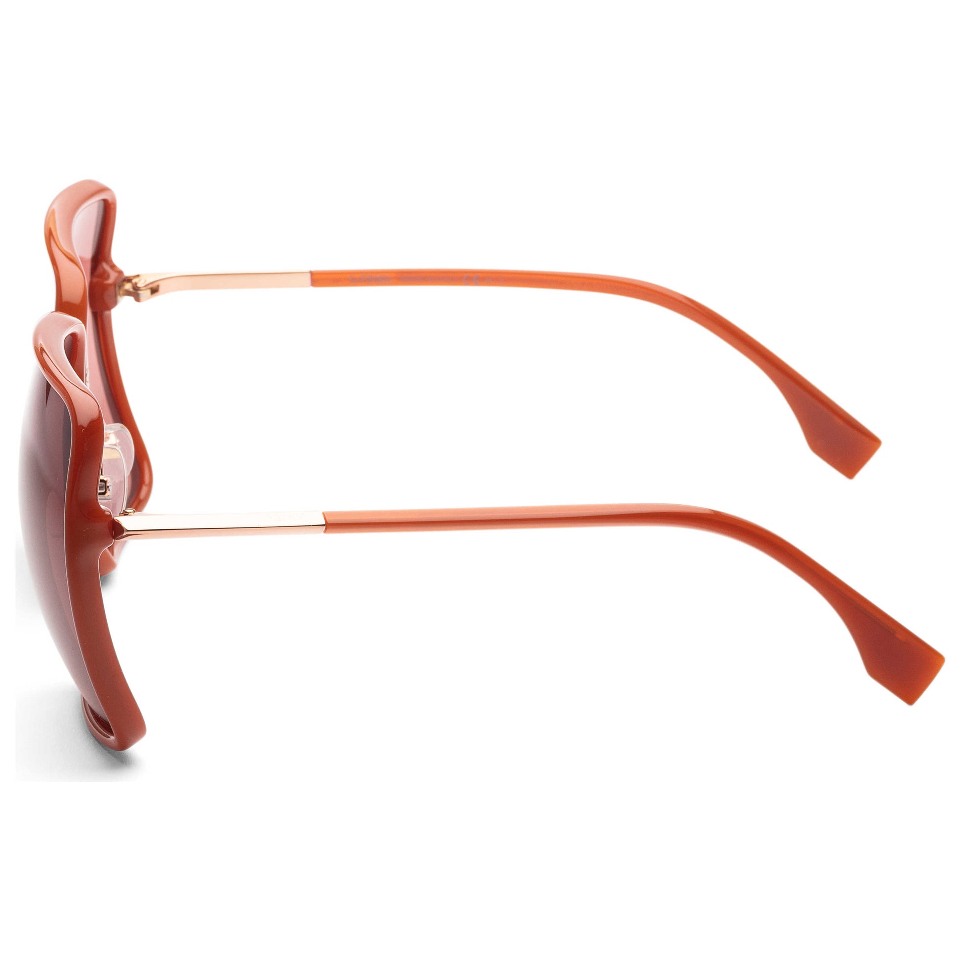 Left view of Fendi Fashion Women's Sunglasses FF-0402S-02LF-59-19