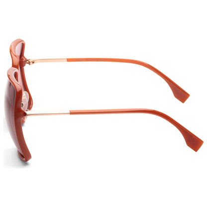 Left view of Fendi Fashion Women's Sunglasses FF-0402S-02LF-59-19