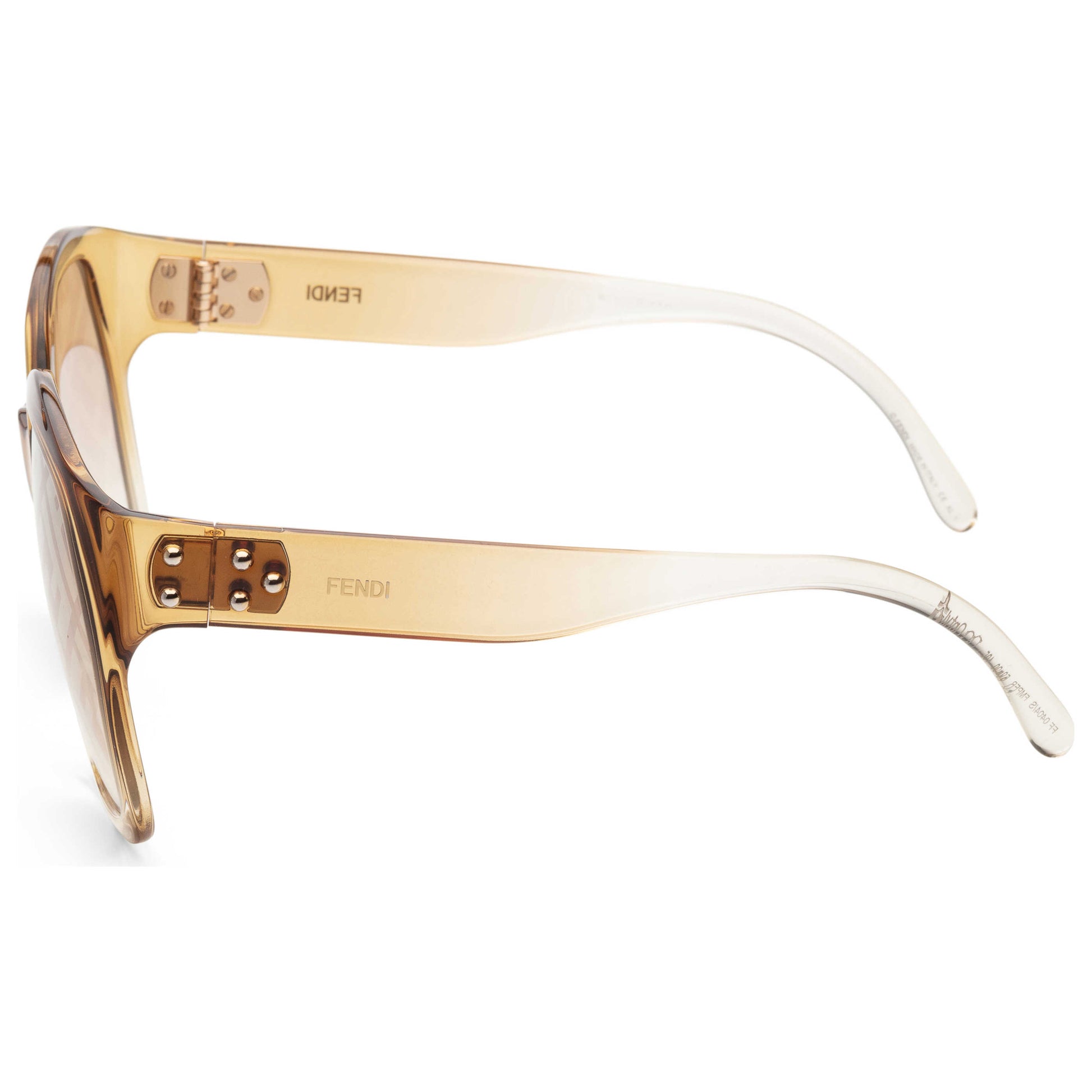 Left view of Fendi Fashion Women's Sunglasses FF-0404S-0FMP-EB