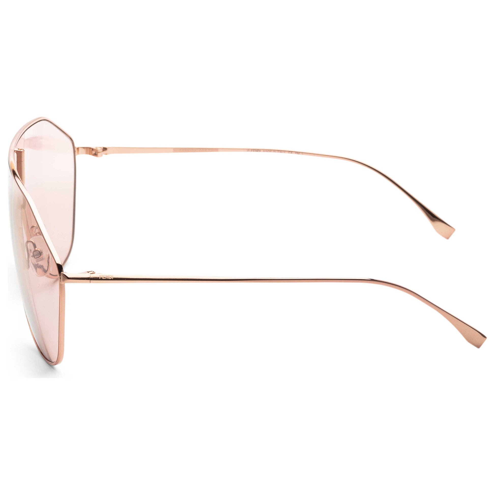 Left view of Fendi Fashion Women's Sunglasses FF-0405S-0EYR-99-01