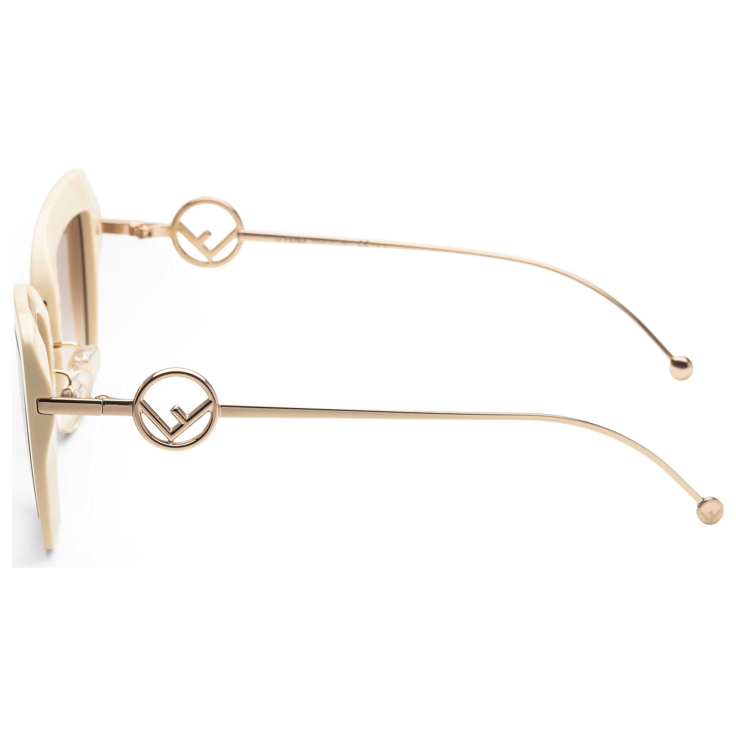 Left view of Fendi Fashion Women's Sunglasses FF-0408-S-0SZJ-51