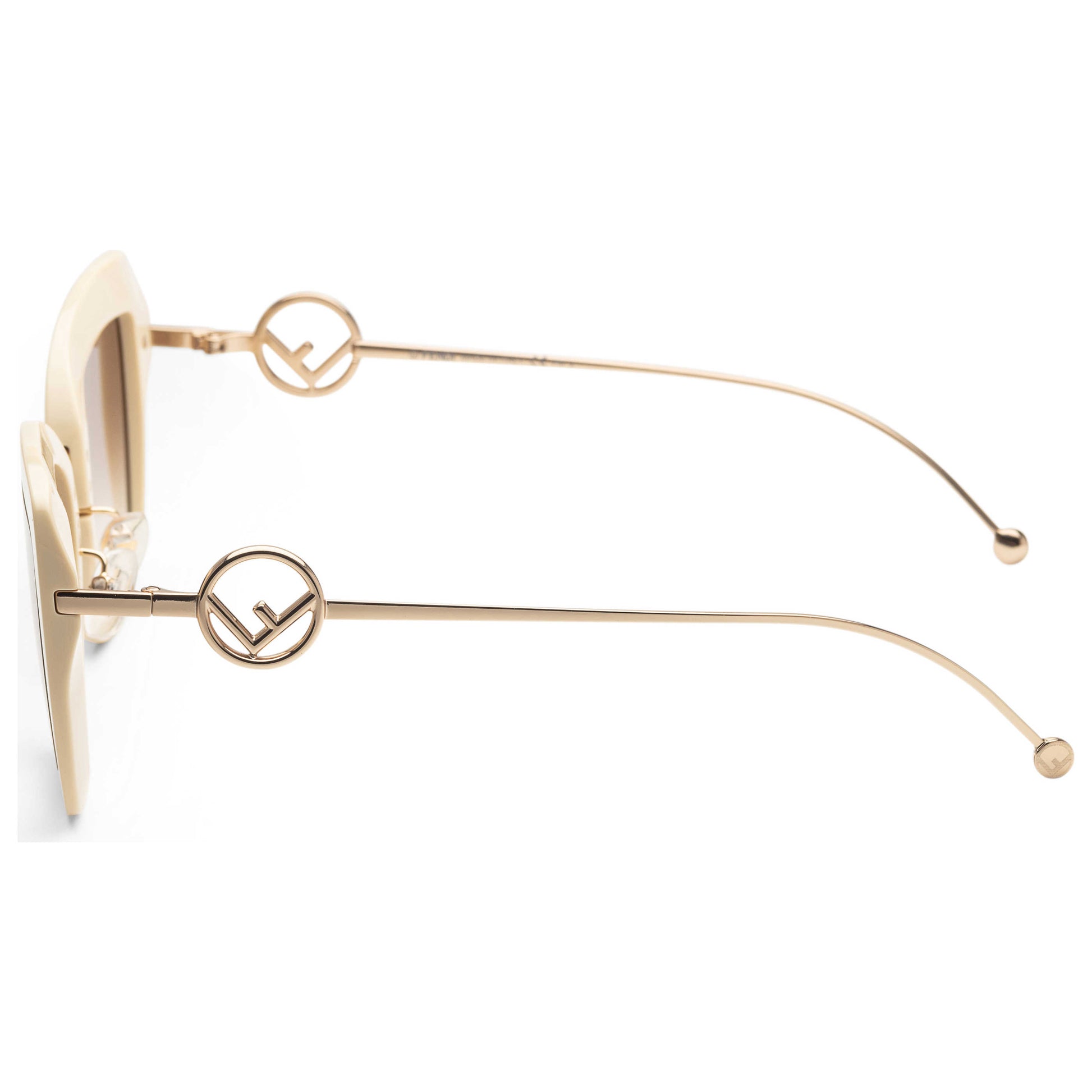 Left view of Fendi Fashion Women's Sunglasses FF-0408-S-0SZJ-51