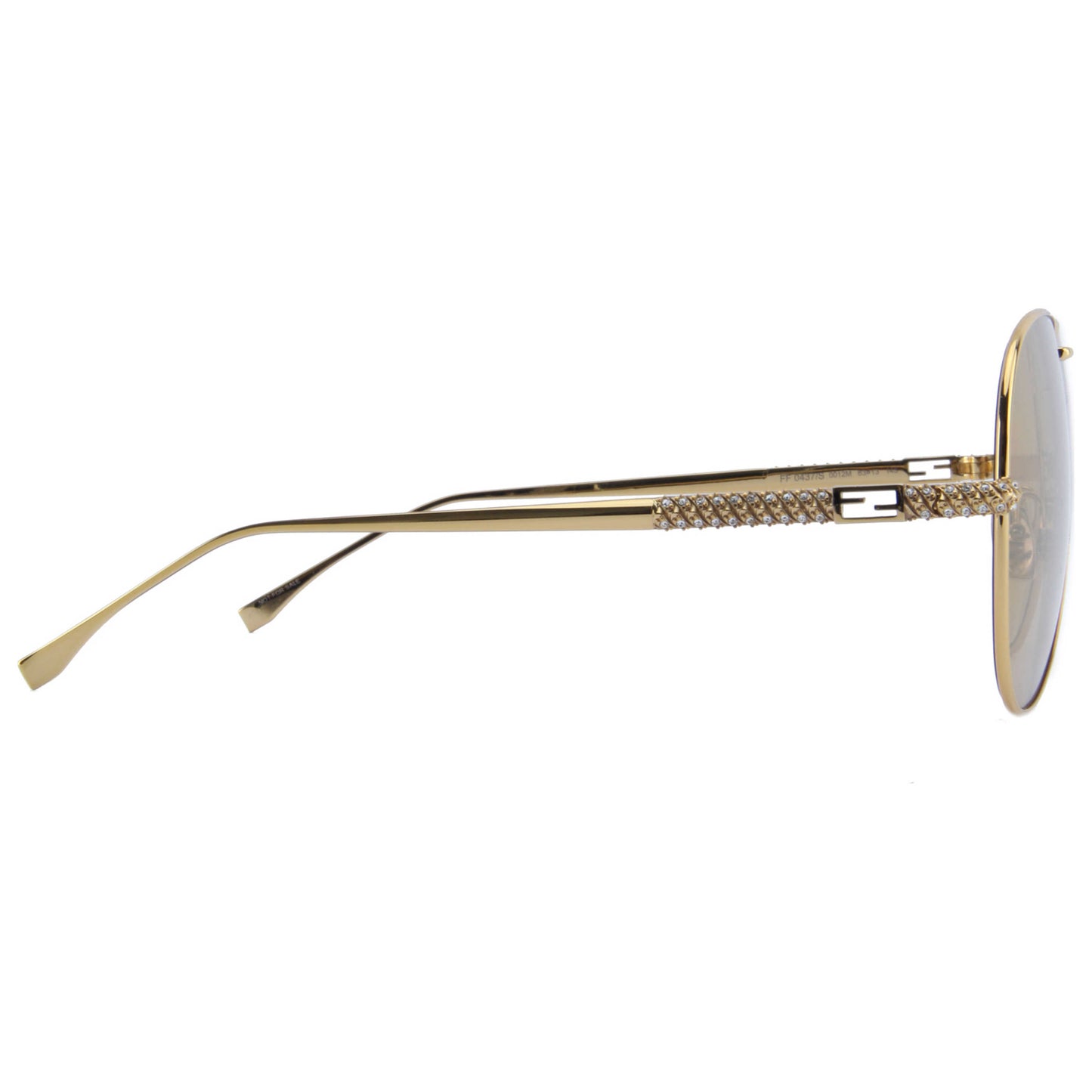 Fendi Fashion Women's Sunglasses FF-0437-S-0001-63-AR - Image #3