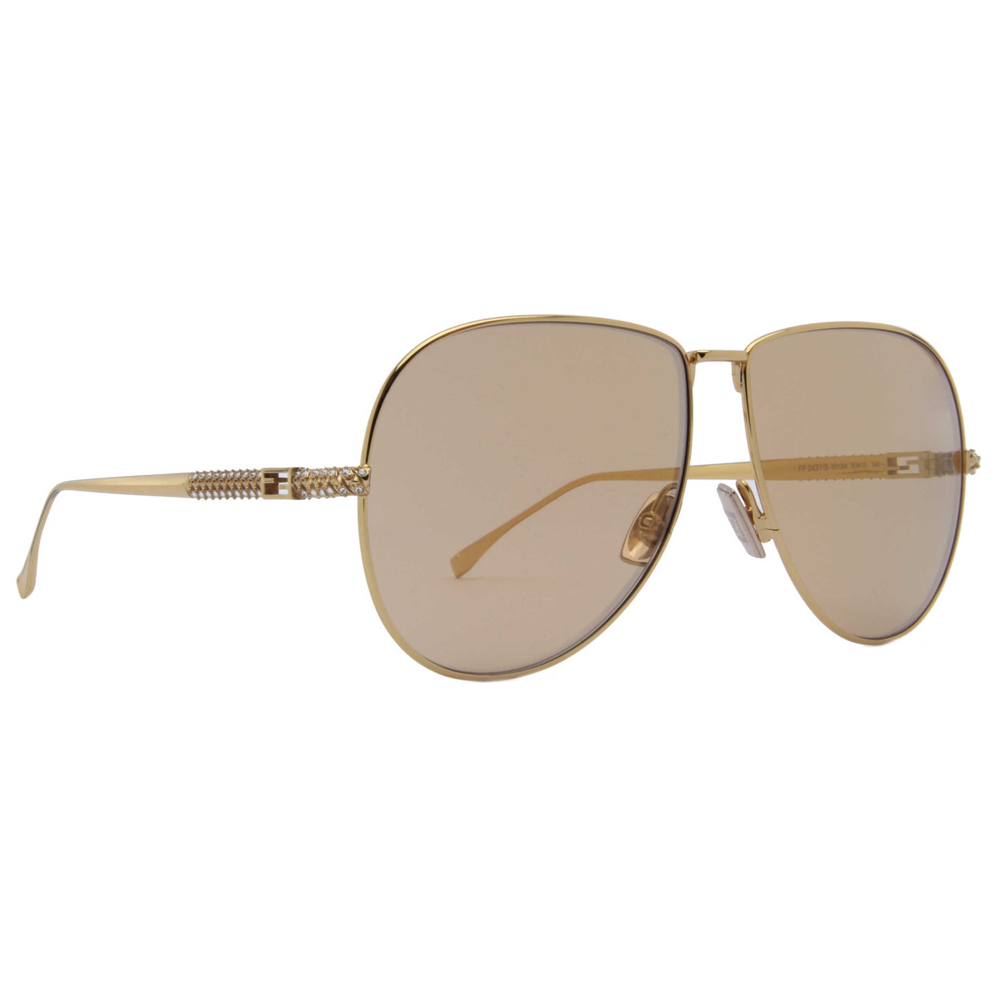 Front view of Fendi Fashion Women's Sunglasses FF-0437-S-000163-GR
