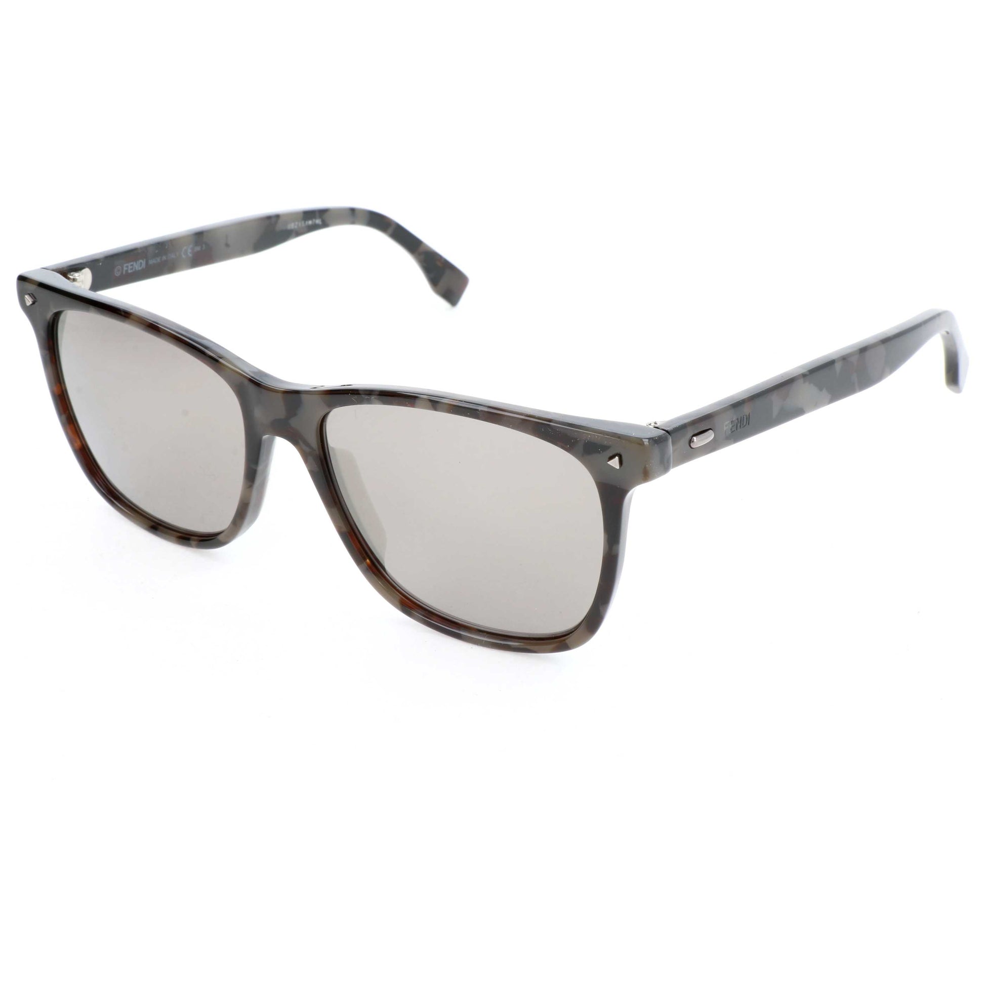 Front view of Fendi Men's Sunglasses FF-M0002-S-ACI-55