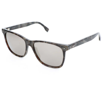 Front view of Fendi Men's Sunglasses FF-M0002-S-ACI-55