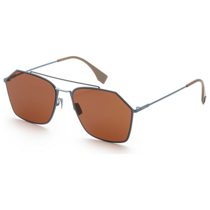 Front view of Fendi Fashion Men's Sunglasses FF-M0022-F-S-0MVU-59-17