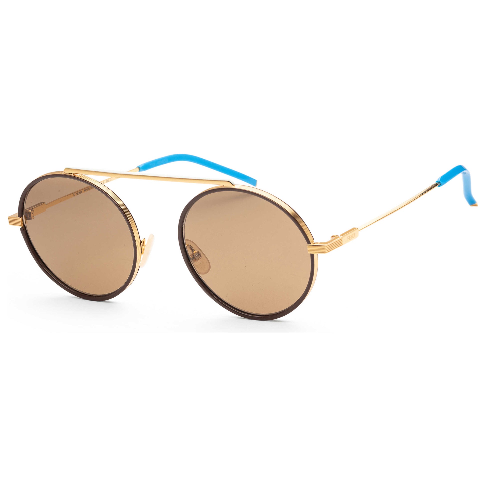Front view of Fendi Fashion Men's Sunglasses FF-M0025-S-001Q-54