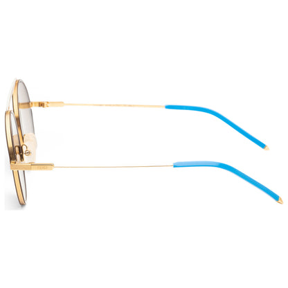 Left view of Fendi Fashion Men's Sunglasses FF-M0025-S-001Q-54