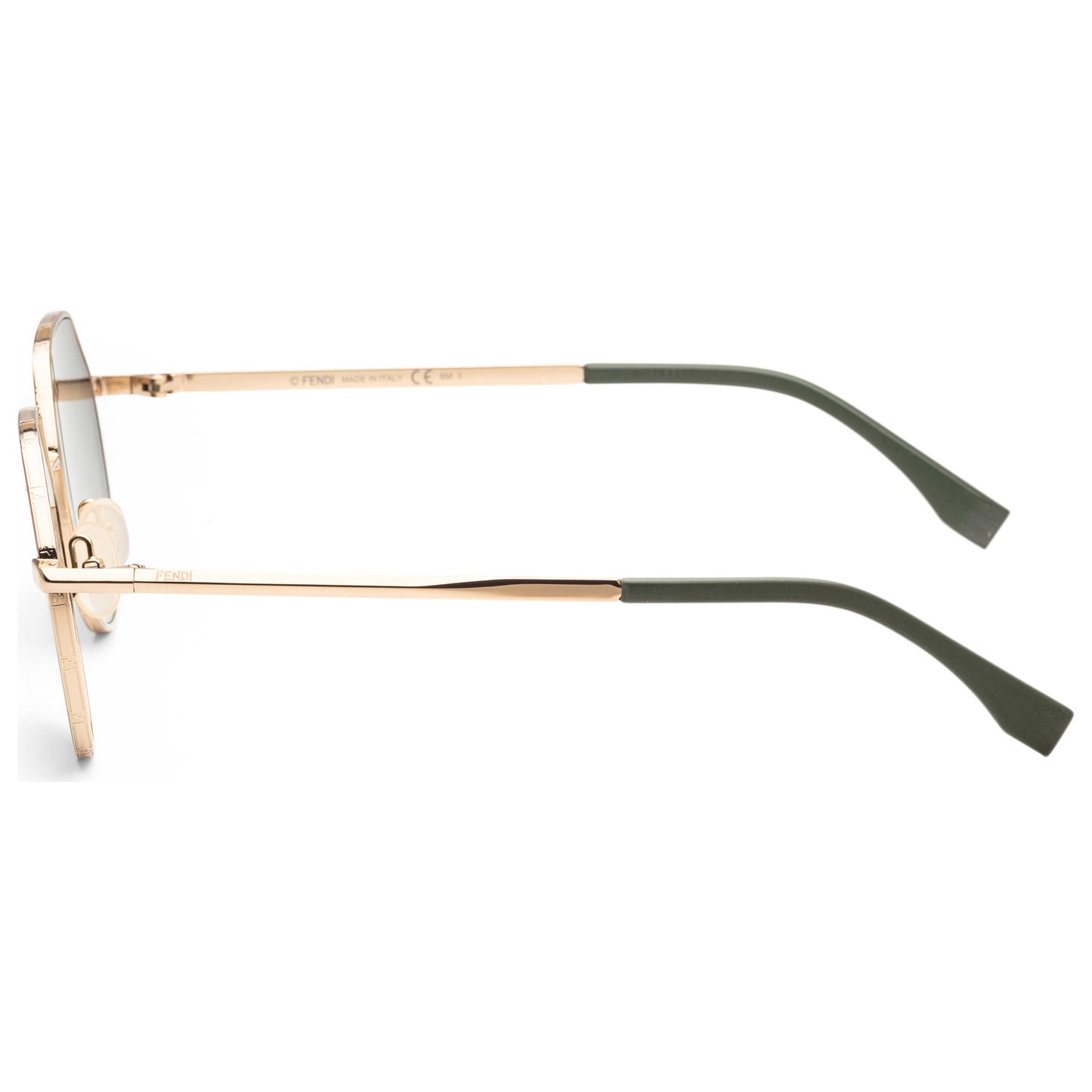Left view of Fendi Fashion Men's Sunglasses FF-M0029-S-000-54