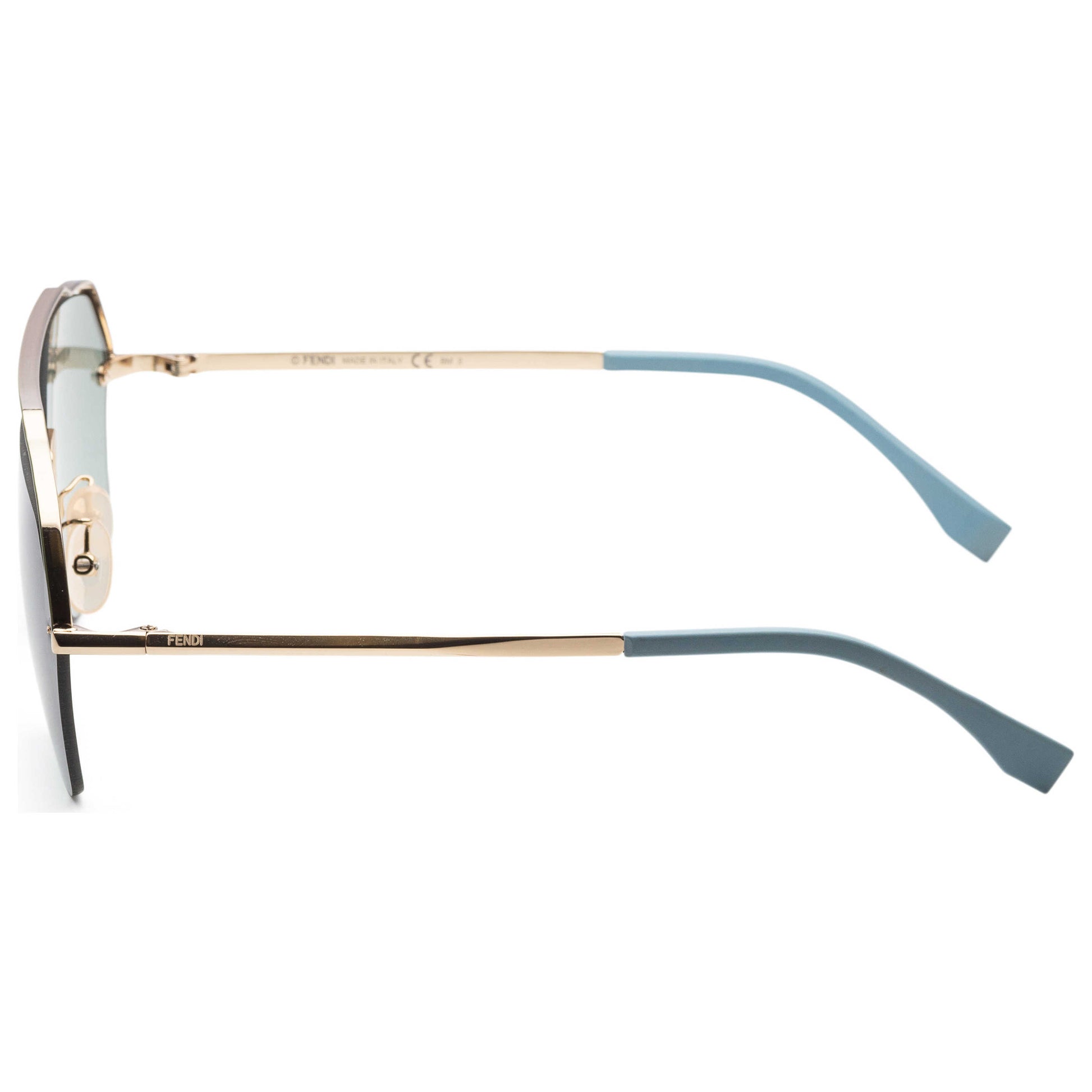 Left view of Fendi Fashion Men's Sunglasses FF-M0032-S-0J5G