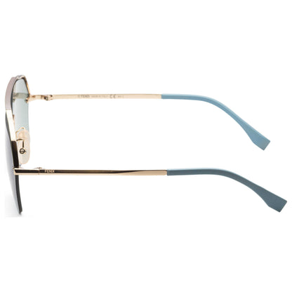 Left view of Fendi Fashion Men's Sunglasses FF-M0032-S-0J5G