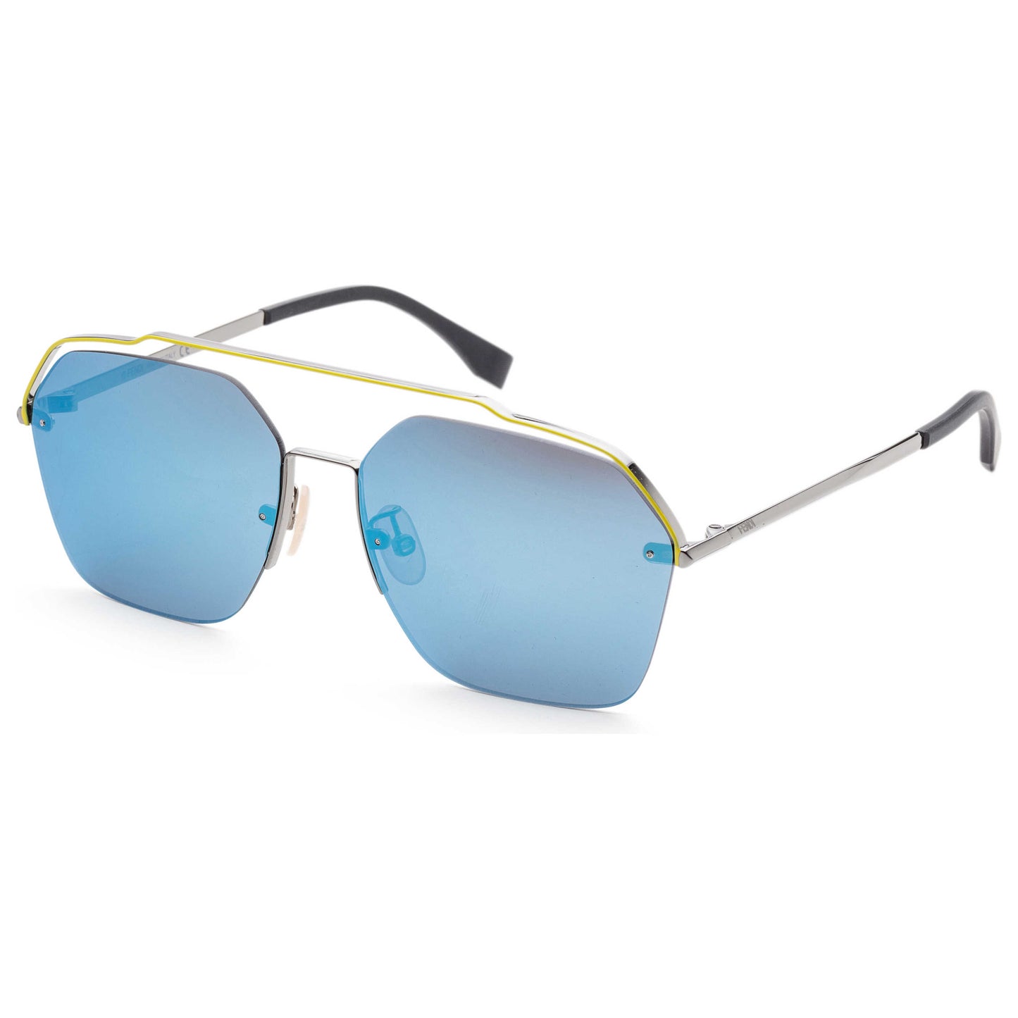 Front view of Fendi Fashion Men's Sunglasses FF-M0032-S-0MVU-61-16