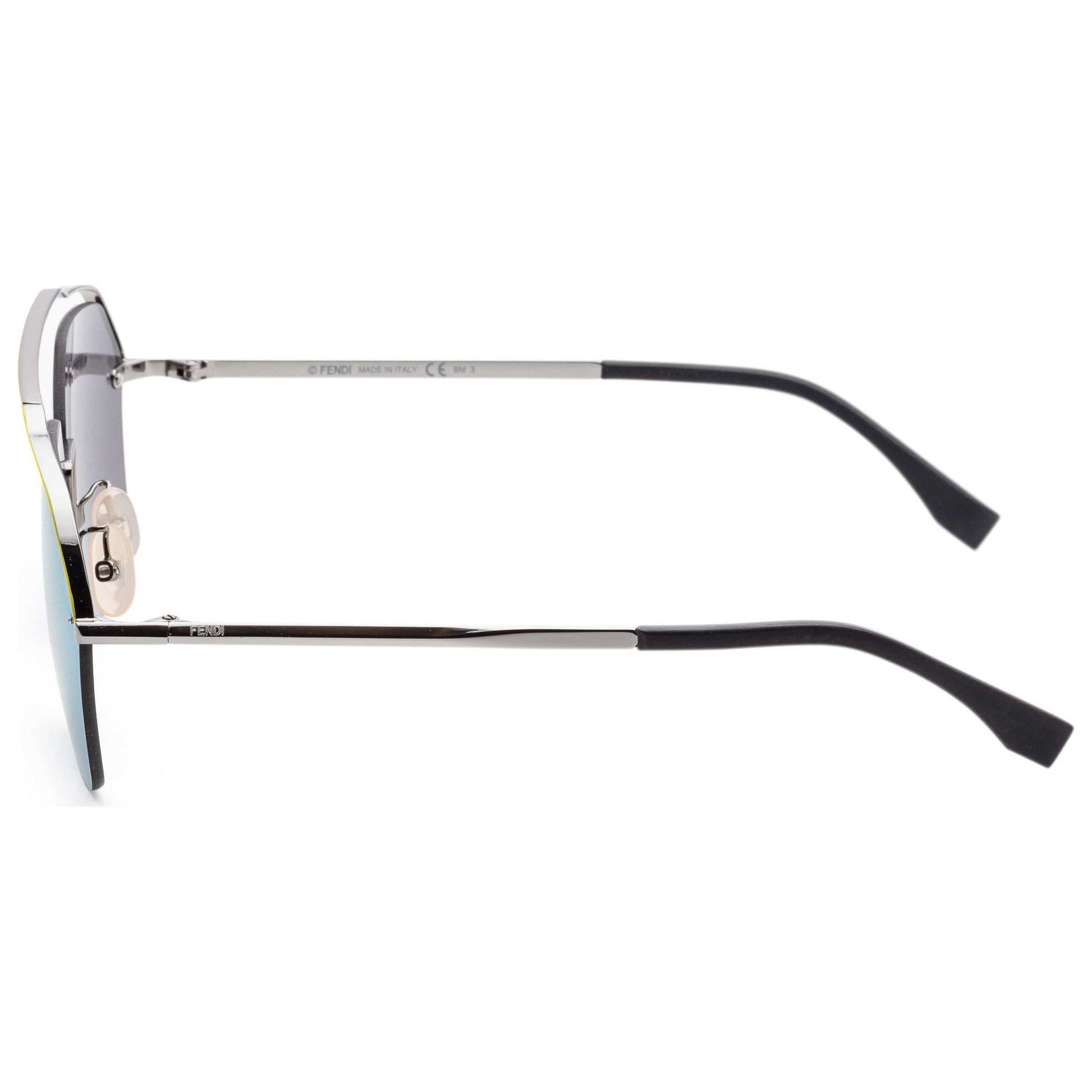 Left view of Fendi Fashion Men's Sunglasses FF-M0032-S-0MVU-61-16