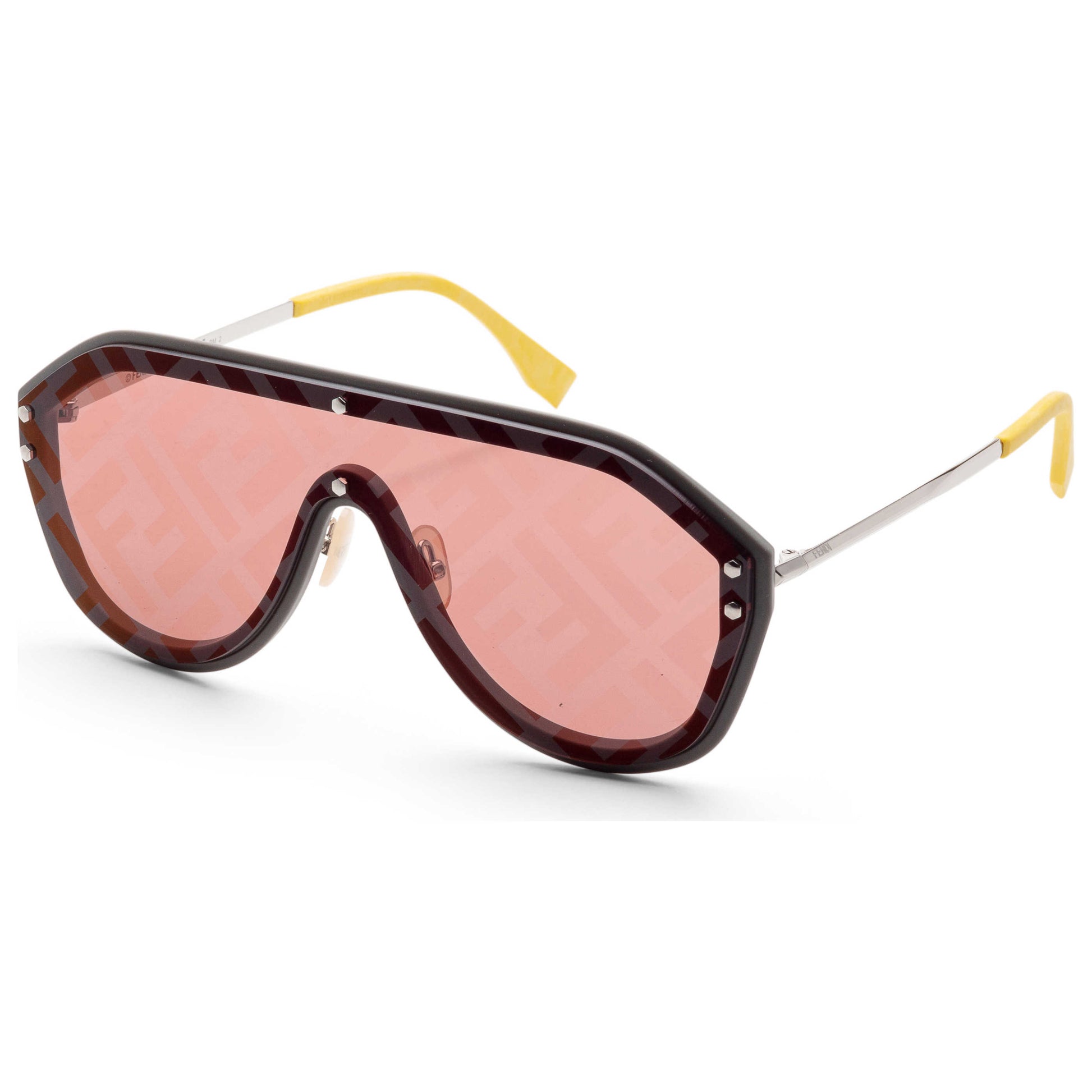 Front view of Fendi Fashion Men's Sunglasses FF-M0039-G-S-0KB7