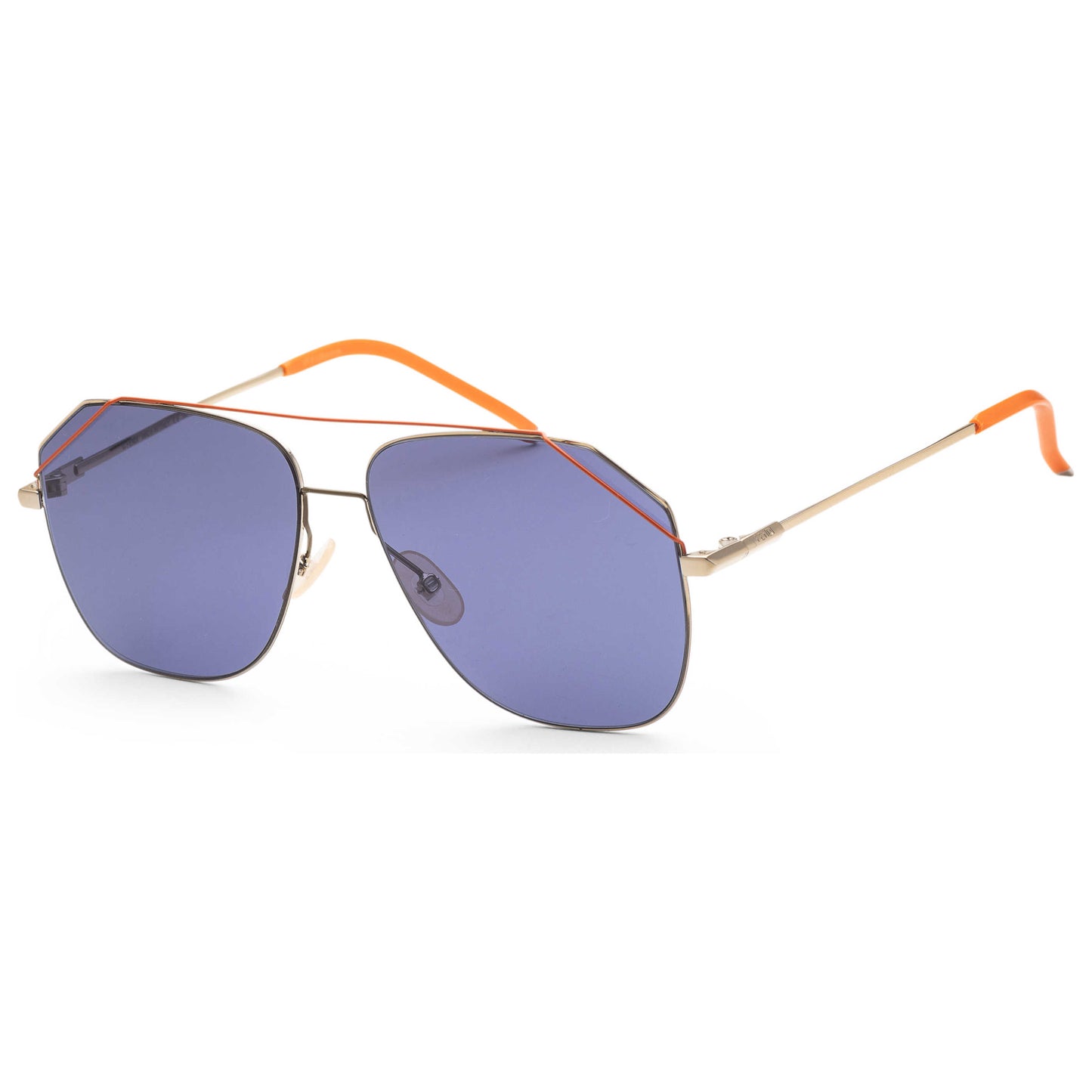 Front view of Fendi Fashion Men's Sunglasses FF-M0043-S-03YG-58