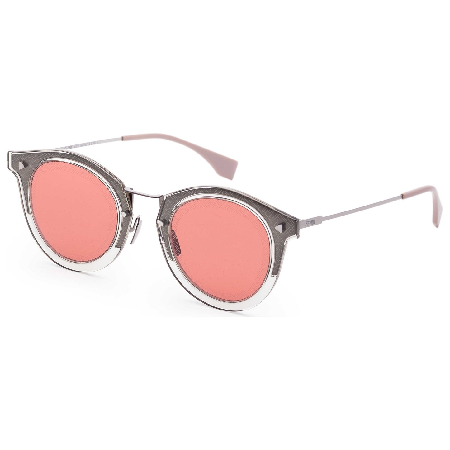 Front view of Fendi Fashion Men's Sunglasses FF-M0044-G-S-0268-U1
